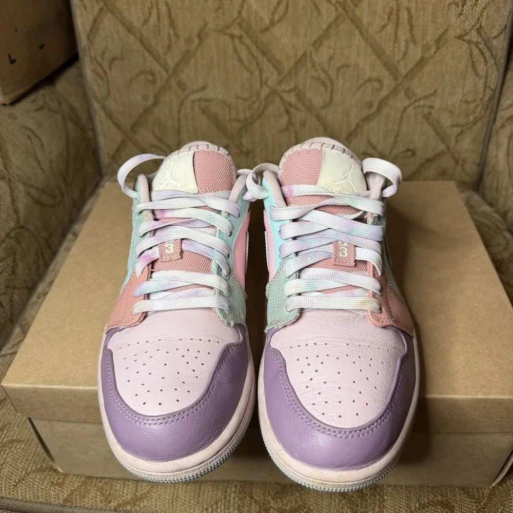 Nike Air Jordan 1 Low SE Easter Pastel Champagne DJ5196-615 Men's Size 7.5